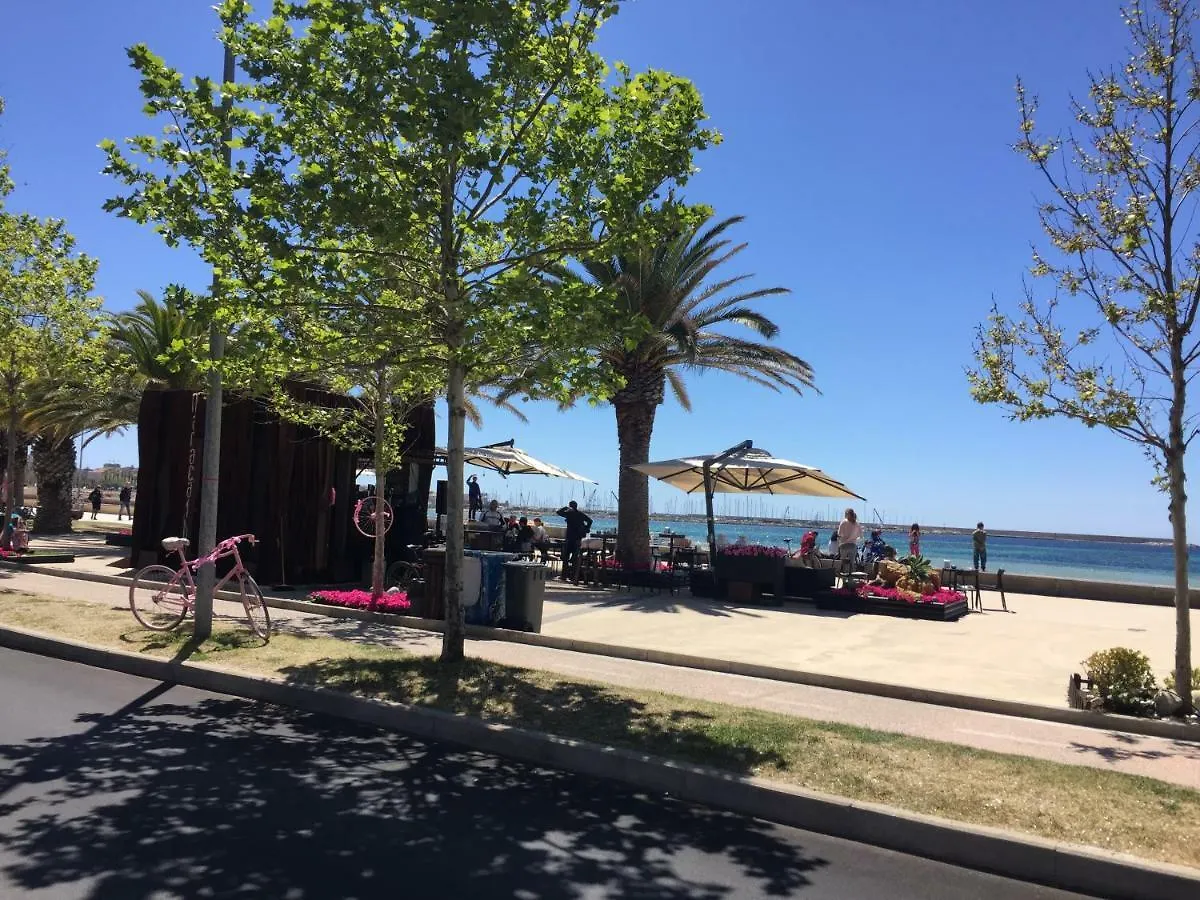 Splendido Appartamento Ultimo Piano Vista Mare Alghero Lido 0*,  İtalya